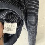 IO Pullover Hoodie Womens Small‎ Striped Hemp Organic Cotton Lightweight Blue Photo 5