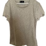 Gap Floral Jacquard T- Shirt Womans Photo 4