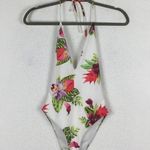 Privacy Please Elouise Floral Swimsuit XS Low Back One Piece Tropical Modest Photo 2