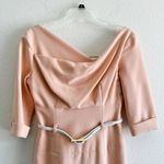 Black Halo Jackie O 3/4 Sleeve Sheath Dress NEW Fresco Size 4 Photo 4