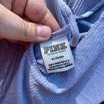 PINK - Victoria's Secret VS Pink Light Purple Ribbed Strappy Thong Bodysuit | M‎ Photo 4