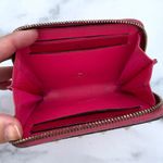 Valentino Garavani Valentino Rockstud hot pink mini leather zip wallet Photo 10