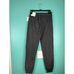 Aeropostale Women's Charcoal Gray Joggers S with White Logo Photo 3