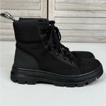 Dr. Martens  Women's Combs Lace Up Combat Boots Black-9 Photo 1