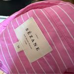 Sézane SEZANE Max Shirt Button Down Pink Striped Size 36 Small Photo 4