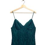 Bardot Gia Forest Green Lace Bodycon Dress Size 10/L Romantic Coquette Boho Cute Photo 5