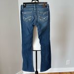 BKE  Lexi flare boot jean in a size 26 white stitching western rodeo rocker Photo 10