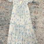 Love Shack Fancy Nessie Maxi Dress in Santa Rose River Photo 4