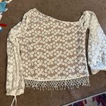 Majorelle  lace floral blouse small Photo 10