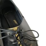 Maiyet Black Gold Oxford Leather Shoes 39 1/2 or size 9 Photo 6