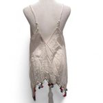 Mimi White Sleeveless V Photo 1