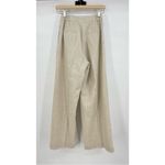 SOVERE | Instance Linen Straight Leg High Waisted Trousers Pants Natural S Photo 13