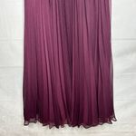 Anthropologie Pankaj & Nadhi Deep Purple Wine Pleated Maxi Skirt Size XS India Photo 5