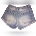 Animale denim cut off light wash shirts tag says 38 but I will need to measure Size 8 Photo 1