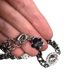 Mon Cheri Mon Cher Moi - Dazzled Necklace, Valentine in Silver Pink & White Photo 2