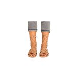 Schutz Earlina Nubuck Leather Gladiator Sandals Photo 2