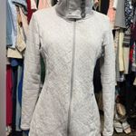 The North Face  Jacket
Caroluna Gray Quilted Fleece Button Neck Photo 3