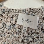 Jessica Simpson  Cream and Gray Textured Knit Cardigan Photo 4