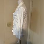 A Mista Button Down Ruffled Shirt White Photo 1