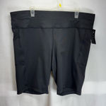 Ideology ‎ Women's Charcoal Bike Shorts Photo 0