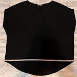 Lush Clothing Lush Black Sheer Lightweight V-Neck Sleeveless Blouse Women Size XL Photo 4