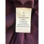 Fortune + Ivy Stitch Fix Helina Blouse Small Burgundy Short Sleeve NWT Photo 3