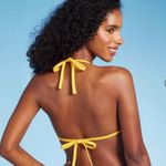 Shade & Shore Women's Crochet Halter Triangle Bikini Top - ™ Photo 1