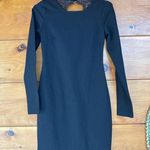 Lulus NWOT  Tallest Tower Black Lace Bodycon Dress Open Back Cocktail Party Sz XS Photo 2