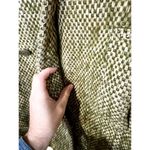 Vintage DAVIS OF BOSTON LAZAROUS Pea Coat Women Green Woven Double Breasted Size M Photo 1