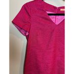 Vilagallo Spain Pink Sheath Dress Sparkle Size 2 Barbiecore Spring Photo 9