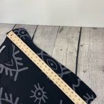 New Collection Italy Angora Blend Pullover Light Sweater tight Knit Abstract S/M Black Photo 12