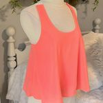 Altar'd State Romantic Coral Flowy TopTie Back Photo 5