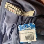 Free People  Easy Peasy Bodysuit in Denim Blue with Snaps Size Medium NWT Photo 8