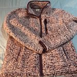 PINK - Victoria's Secret PINK Victoria’s Secret Cozy Sherpa Zip Jacket M Photo 2