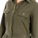 Max Studio  Utility Jumpsuit Olive Green S Photo 2