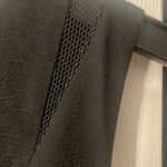 Tahari  black sheath mini dress with mesh on shoulder sleeve 12 Photo 2