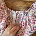 All Over Floral Ruffle Hem Dress Size M Photo 3