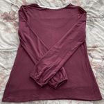 Boden USA Boden Maroon Dark Red Blouse w/silver sequin Collar, size 8 Photo 13