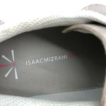 Isaac Mizrahi  Live Womens Sneakers Low Top Metallic Lace Up White Silver 7.5 Photo 4