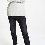 R13 The Drop Skinny Ankle Jeans Women’s Size 25 Dusty Black Cropped Mid Rise Photo 0