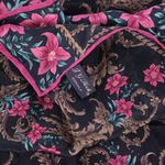 JG  Hook Floral 100% Silk Scarf Photo 5