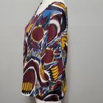 Dries Van Noten multicolored ikat dolman top size medium Photo 3
