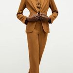 MM.LaFleur The Shane 2.0 Drawstring Pant Everyday Twill In Acorn NWT Size 4 Photo 1