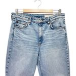 Rag and Bone  Nina High Rise Ankle Cigarette Jeans Women’s Size 30 Lou Wash Raw Hem Photo 6