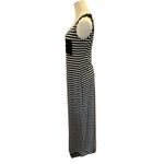 Clearance Espresso Maxi Dress NWT Mesh Accent Size M Black/White Stripe Boho Black Size M Photo 3