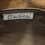 Vintage Carlos Falchi Tan Snakeskin Shoulder Bag Photo 10