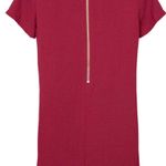 Lulus  Wine Red Shift and Shout Mini Shift Dress Short Sleeve Women's XS Photo 1