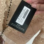 Pretty Little Thing  Champagne Lace Top Satin Bodycon Dress Photo 5