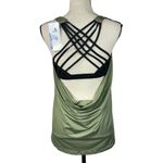 icyzone Large Yoga Top Activewear Sleeveless Strappy Back Stretch Padded Cups Photo 3