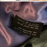 Andrew Marc  Women's Black Leather Jacket Size‎ XL Full-Length Sleeves Photo 2